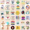 200 PCS Music Motivational Stickers, Cute Musical Stickers for Kids Teens Adults Teachers, Musical Decals for Music Party Favors Piano Guitar Water Bottles